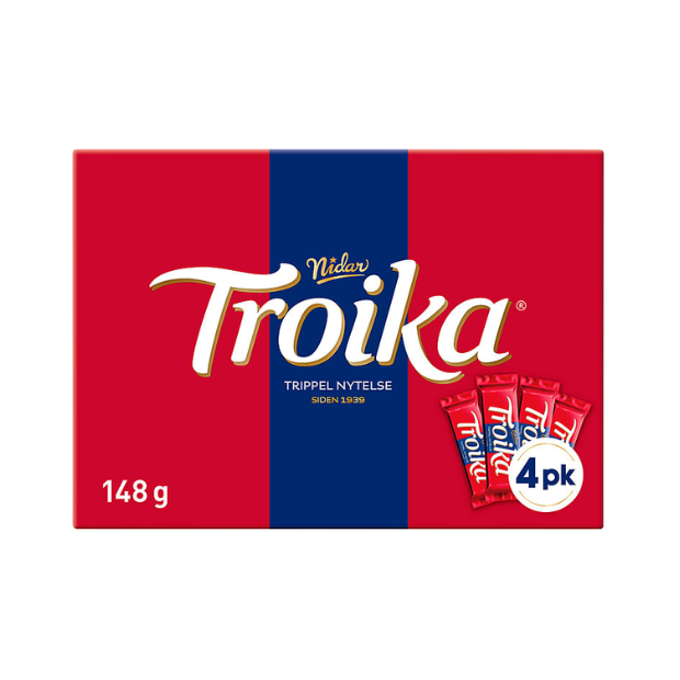 Troika Multipack 148g Nidar - Chocolate Bar